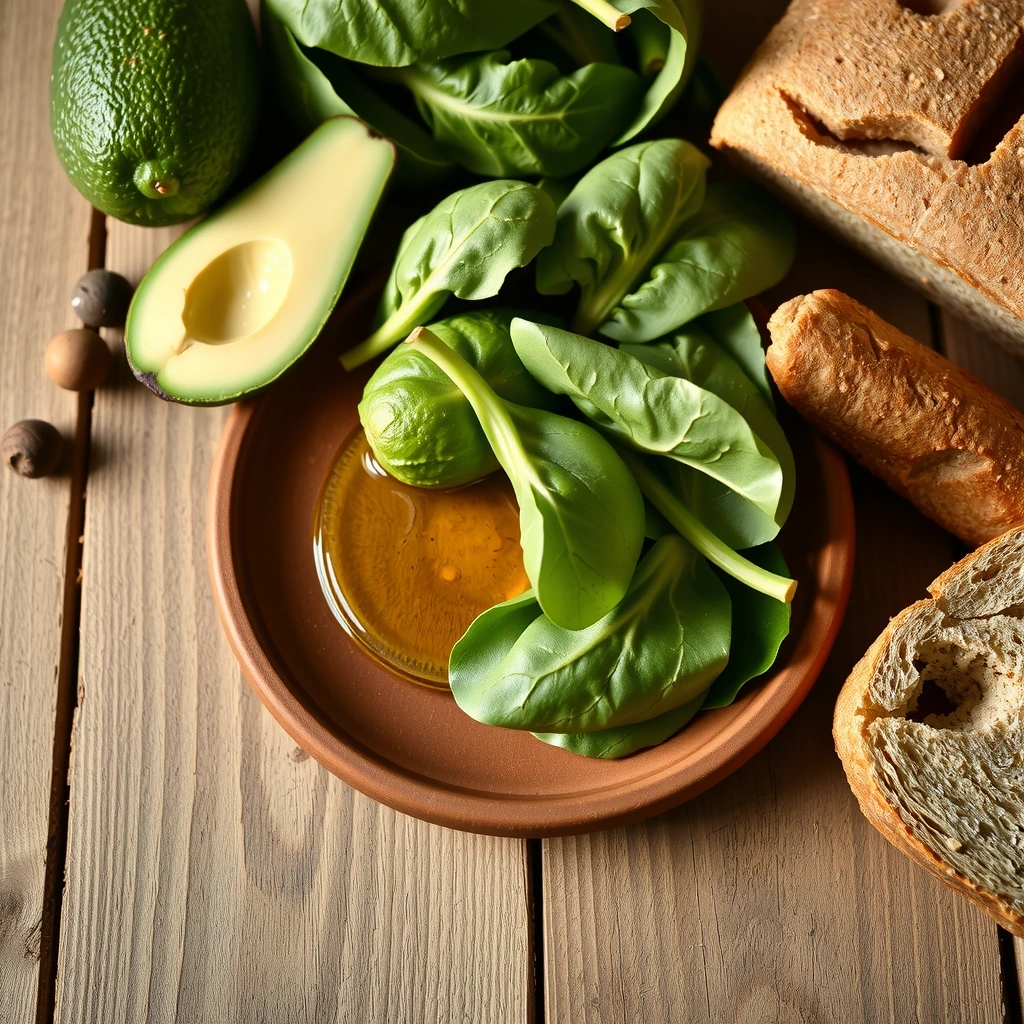 Frische Zutaten für eine gesunde Ernährung